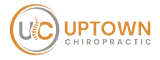 The Uptown Chiropractic scrolling logo